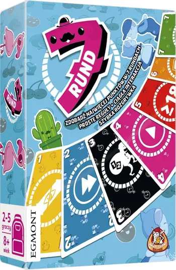 Loja me letra Egmont Game 7 Rounds, familjare, për 2 deri 6 lojtarë