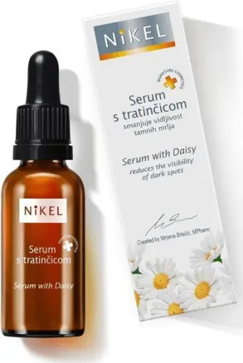 Serum fytyre Nikel Daisy, kundër njollave dhe hiperpigmentimit, 30ml