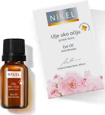 Vaj nën sy Nikel Wild Rose, kundër rrudhave, hidratues