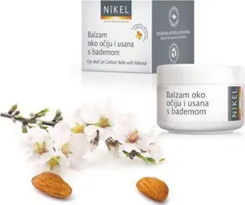 Balsam për sy dhe buzë Nikel Deeply Moisturizing, me vaj bajameje, 15ml