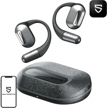 Kufje wireless Soundpeats HearFit, TWS, Bluetooth 5.3, IPX5, të zeza