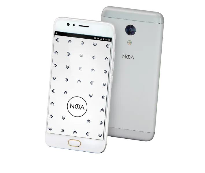 Celular smartNoa N2, 5", 3GB/32GB, i argjendtë - 2