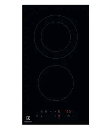 Pllakë Elektrolux LHR3233CK, 30 cm, e zezë
