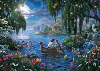 Puzzle Schmidt Spiele Thomas Kinkade The Little Mermaid and Prince Eric Disney, 1000 copa