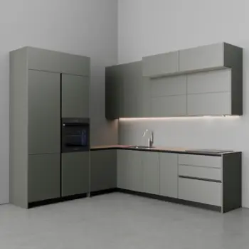 Kuzhinë IMMIGRAND SYSTEMS, Këndore, Techno Grey