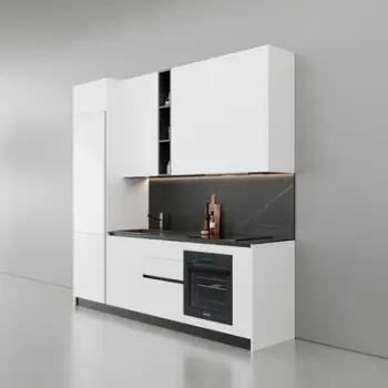 Kuzhinë IMMIGRAND SYSTEMS, Lineare, Bora White