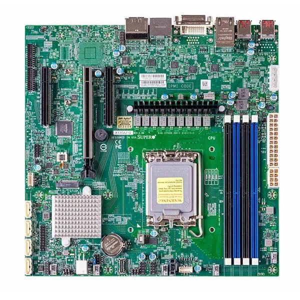 Pllakë Amë MB Server Supermicro Mainboard MBD-X13SAZ-Q-B - 1