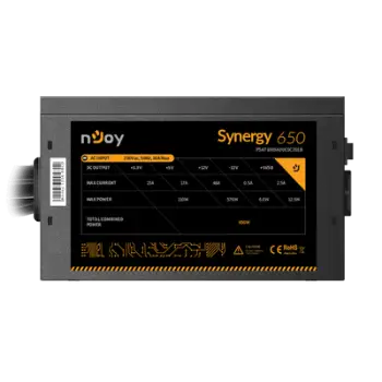 Furnizues I rrymës nJoy Synergy 650 - 650W - 80 Plus White