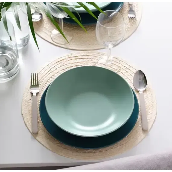 IKEA FARGKLAR Pjata set 4c 23cm / turkez - 3