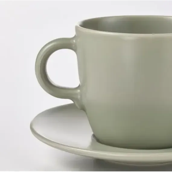 IKEA FARGKLAR Filxhan set 4 cope 25cl / gjelbërt - 2