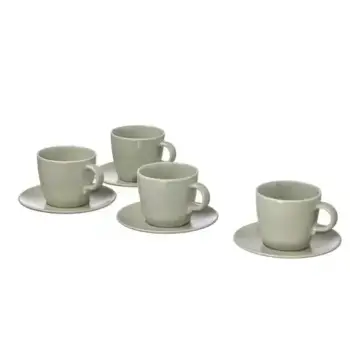 IKEA FARGKLAR Filxhan set 4 cope 25cl / gjelbërt