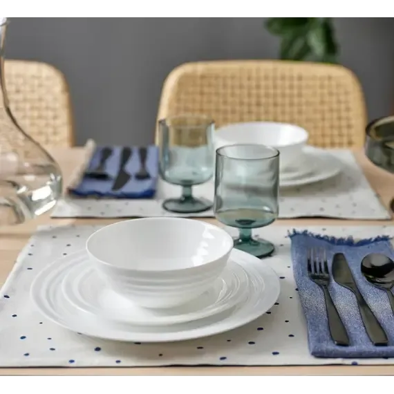 IKEA FAVORISERA Pjata set 12c 31cm / bardhë - 4