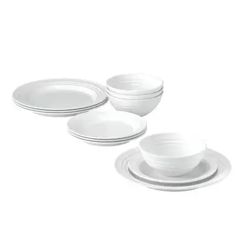 IKEA FAVORISERA Pjata set 12c 31cm / bardhë