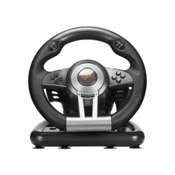 Timon gaming PXN V3 me pedale, për PC/PS3/PS4/XBOX ONE/SWITCH, i zi