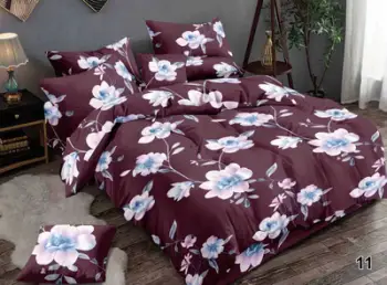 Set çarçafë Nagavci Home CROTON, 200x220cm, i kuq