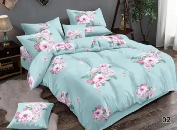 Set çarçafa Nagavci Home CROTON, 200x220cm, shumëngjyrëshe