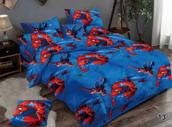 Set çarçafë per fëmijë Nagavci Home Spiderman, 160x220cm
