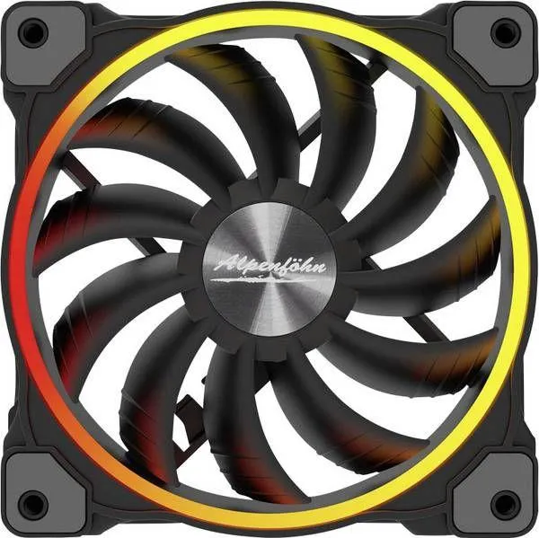 Ftohës Alpenfohn Wing Boost 3 ARGB, 140 mm, i zi - 1