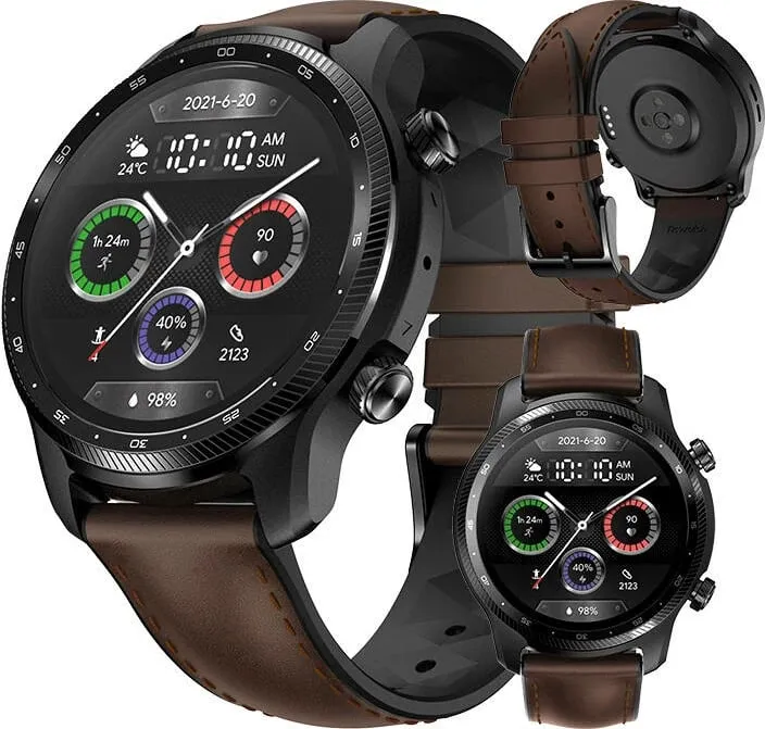 Smartwatch Mobvoi TicWatch Pro 3 Ultra LTE, 1.4", 8GB, Shadow Black - 8