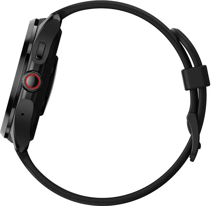 Smartwatch Mobvoi TicWatch Pro 5 GPS Elite Edition, 1.43", 32GB, 2GB RAM, i zi, set me rrip silikoni dhe rrip eco-leather - 3