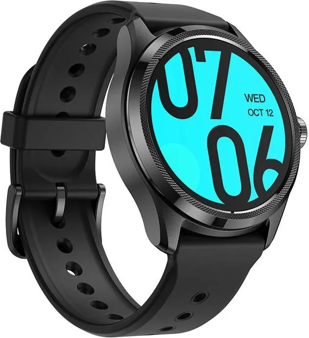 Smartwatch Mobvoi TicWatch Pro 5 GPS Elite Edition, 1.43", 32GB, 2GB RAM, i zi, set me rrip silikoni dhe rrip eco-leather - 7