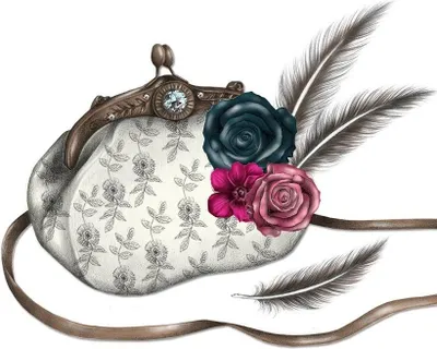 Qese për lapsa Swarovski Clear Creation - Katrore - 1