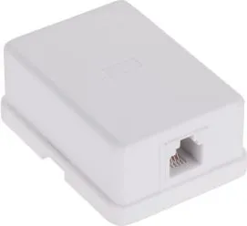 Prizë telefoni LechPol, 1 x PIN RJ11, e bardhë - 1