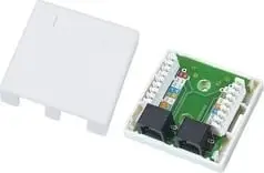 Kuti lidhëse rrjeti A-LAN GN011, Cat6, Bardhë