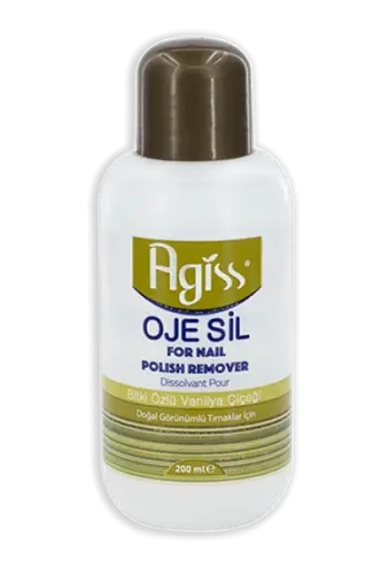 Aceton për thonjë Agiss Vanilla Handle, 200 ml