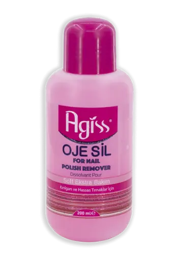 Aceton për thonjë Agiss Extra Care Soft, 200 ml