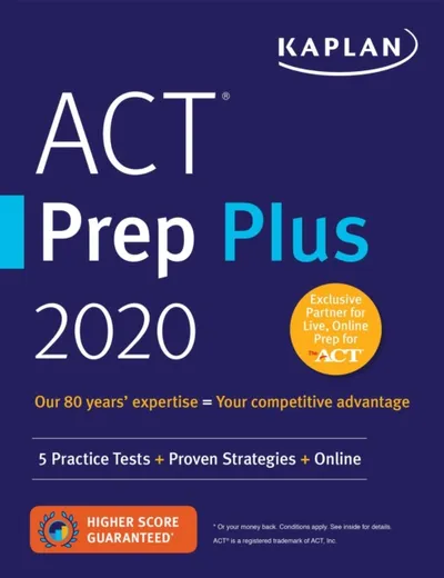 Act Prep Plus 2020 - Kaplan Test Prep - 1