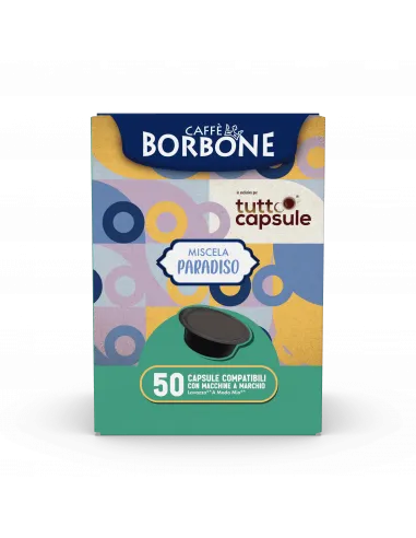 Borbone Paradiso, përzierje kompatibile me A Modo Mio® (50 kapsula) - 1