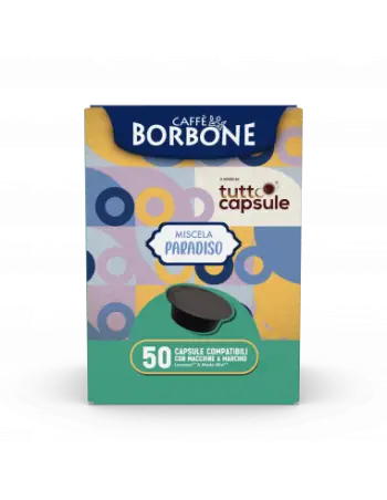 Borbone Paradiso, përzierje kompatibile me A Modo Mio® (50 kapsula)