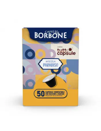 Borbone Paradiso, përzierje kompatibile me Nespresso® (50 kapsula)