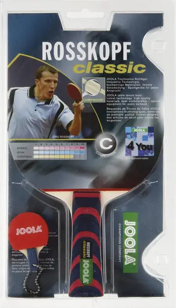 Raketë pingpongu Joola Rosskopf 54200, CARBONWOOD, ITTF, dorezë ERGO GRIP