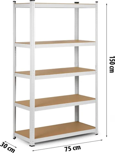 Raft magazinimi Humberg (4841), 150 x 75 x 30 cm - 6