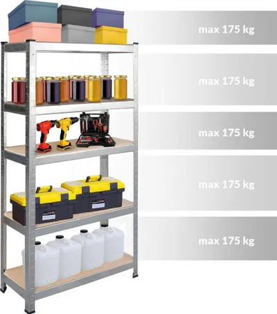 Raft magazinimi Humberg, 180 x 100 x 50 cm - 6