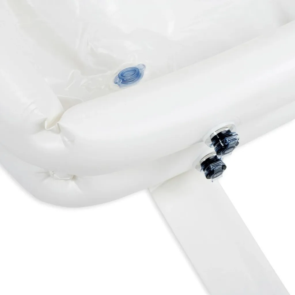 Vaskë pneumatike Timago EASY BATH për larje në shtrat, e bardhë - 4