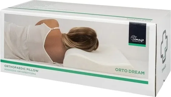 Jastëk ortopedik Timago ORTO DREAM, Shkumë, Bardhë - 2