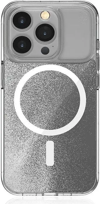 Mbrojtëse telefoni STM Relax Sand MagSafe për iPhone 15, transparente, e bardhë