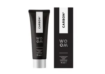 Pastë për dhëmbë WOOM CARBON+, 75 ml