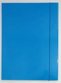 Dosje Penmate A4 me shirit elastik, paketim 10 copë, blu e hapur