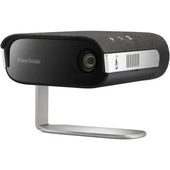 Projektor portativ Viewsonic M1S, LED, WVGA, 16 GB, i zi, argjendtë