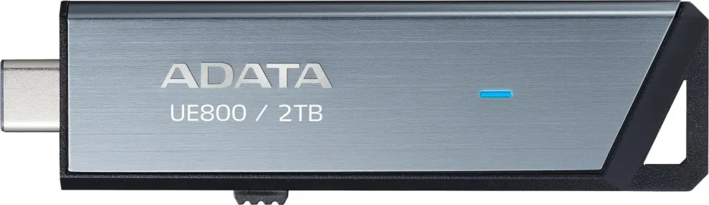 USB stick ADATA UE800 2TB, USB-C 3.2, alumini i brushuar - 1