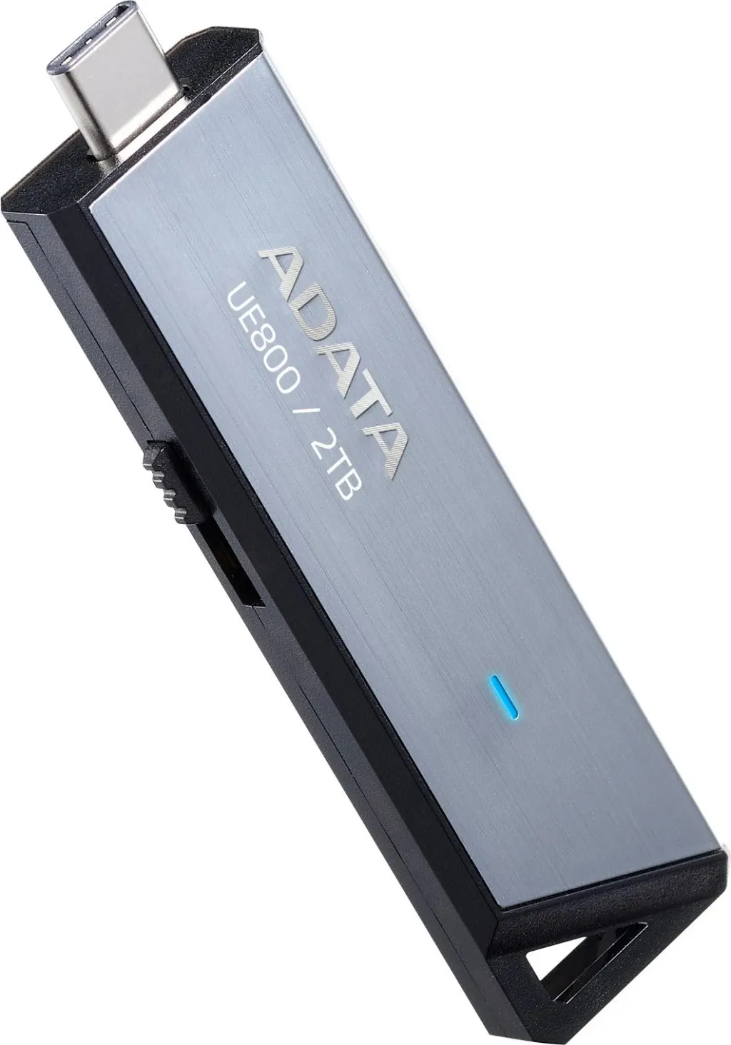 USB stick ADATA UE800 2TB, USB-C 3.2, alumini i brushuar - 3