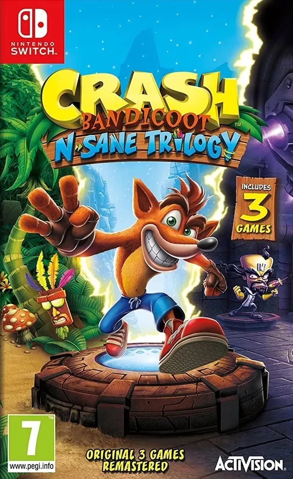Loja Switch Crash Bandicoot N.Sane Trilogy - 1