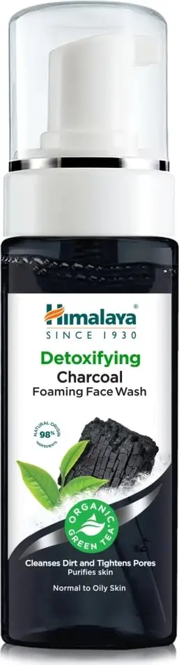 Shkumë pastruese për fytyrë Himalaya Detoxifying me Qymyr të Aktivizuar për femra, 150ml