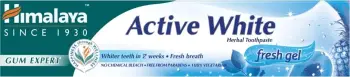 Pastë dhëmbësh Himalaya Active White, zbardhuese, 75ml (290079)
