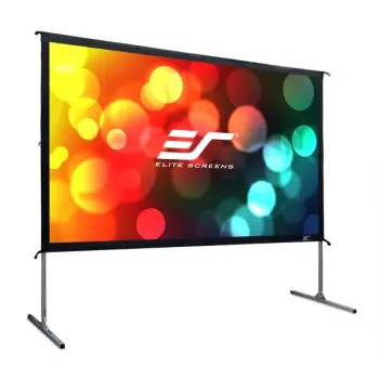 Mbajtëse/Tabelë për projektor Elite Screens Yard Master2 / Outdoor / 16:9 / 399×224 cm- Zezë