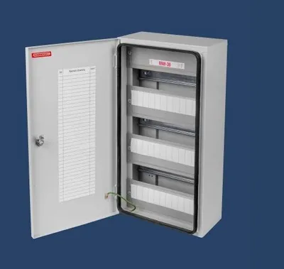 Tabelë modulare KARWASZ RNH-36, 140 x 255 x 480 mm, IP54, e hirtë - 1